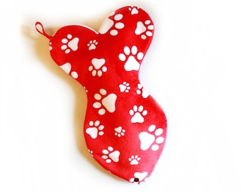 Christmas Stocking Personalized for Cats - Paw Christmas Stockings For Cats and Dogs