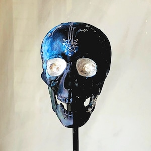 The Cosmic Skull | Altar Decor | Decorative Skull | Witchy Decor