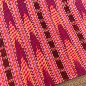 Mayan Ethnic (#70) Guatemalan Fabric - Handmane Ikat Fabric - Fabric by Yard - 1 yard