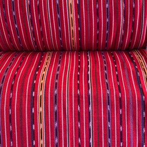 Ikat Handmade Fabric 54 from Guatemala 100% Cotton THICK Sold by yard Suitable fabric for upholstery image 7