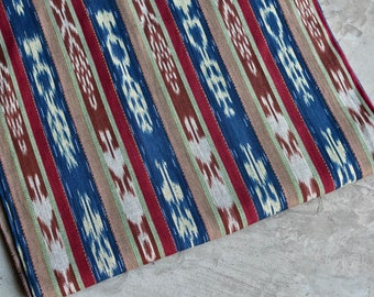 Ikat Fabric from Guatemala (#90) - 100% Cotton - Handwoven Fabric - 1 yard