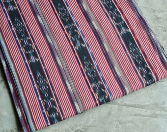 Ikat Fabric from Guatemala (#92) - 100% Cotton - Handwoven Fabric - 1 yard