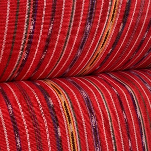 Ikat Handmade Fabric 54 from Guatemala 100% Cotton THICK Sold by yard Suitable fabric for upholstery image 8