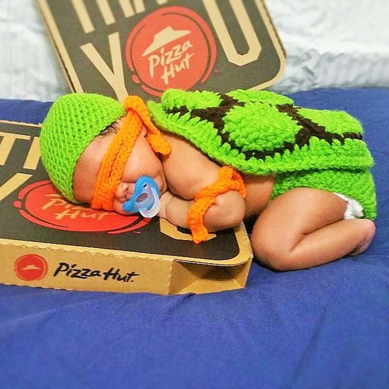 Ninja Turtle Newborn Outfit