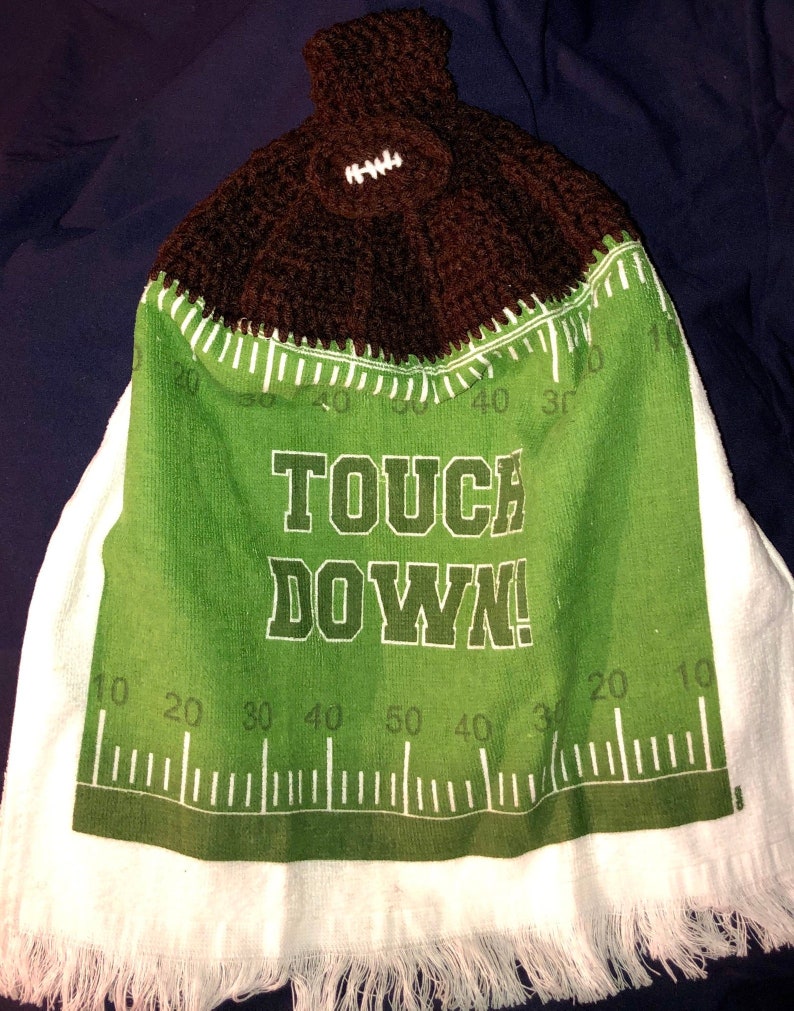 Football Hand Towels Man Cave Decor Father's Day gifts Etsy