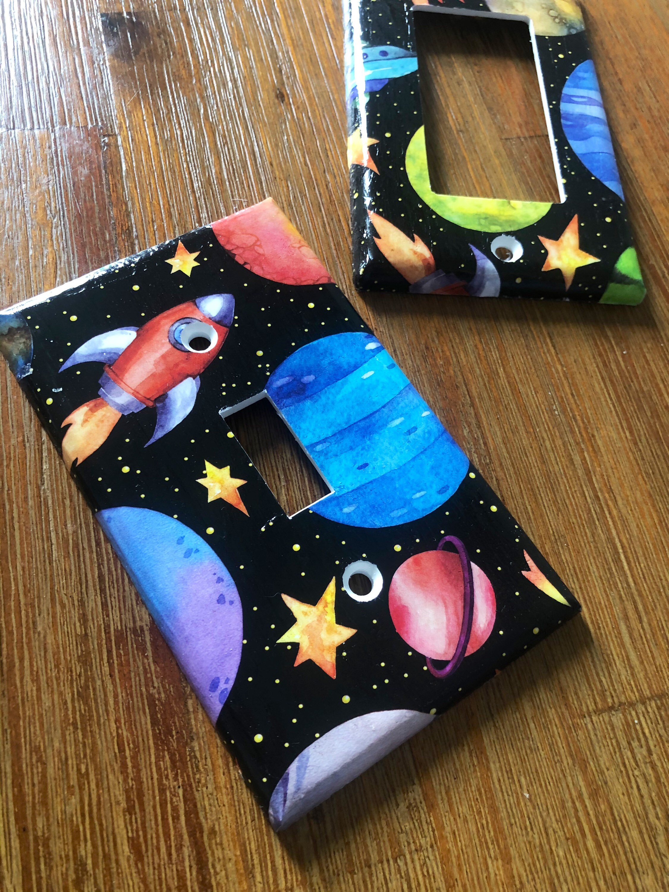 Cubiertas y salidas del interruptor de luz del espacio | Etsy