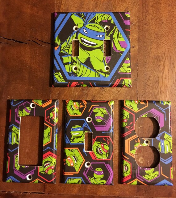 Wall Plates Tmnt Teenage Mutant Ninja Turtles Light Switch Cover