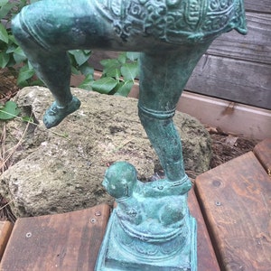Bronze 25" Shiva Nataraja deity Hindu statue image 4
