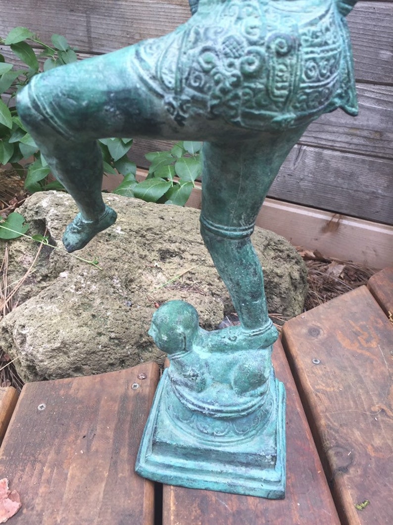 Bronze 25" Shiva Nataraja deity Hindu statue image 4