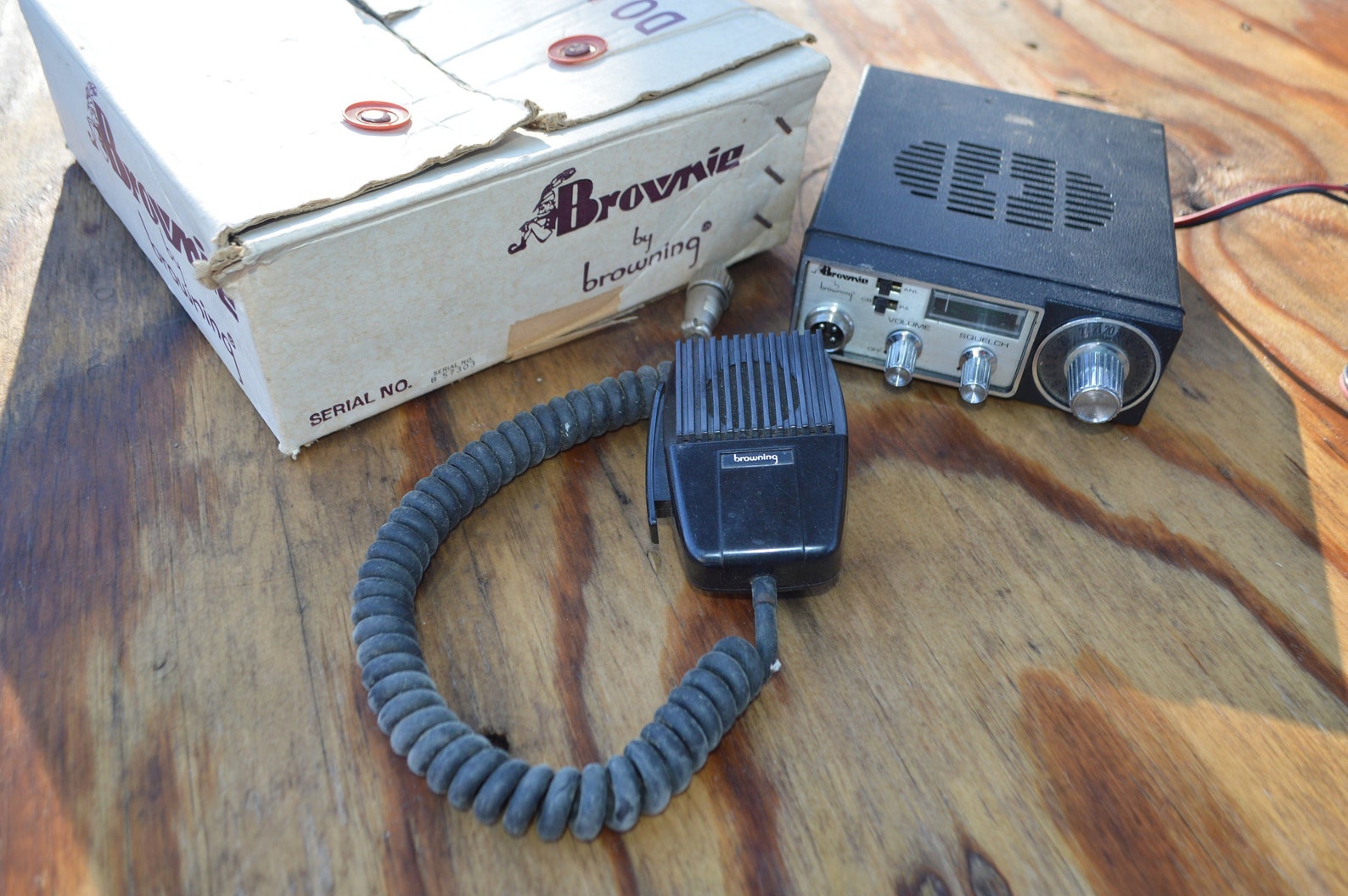 1970's Brownie CB Radio by Browning in Original Box Etsy