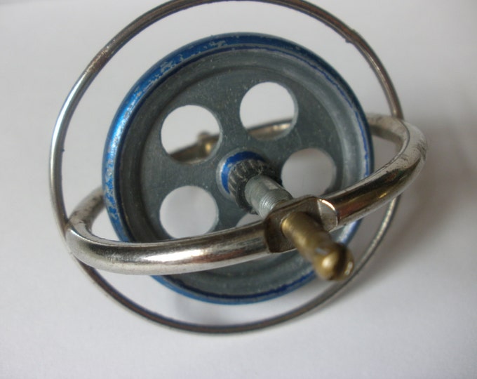 Vintage Gyroscope Toy Top Etsy