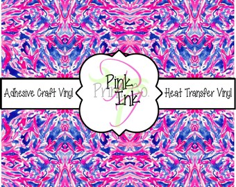 Beautiful Patterned Craft Vinyl and Heat Transfer Vinyl Pattern P514