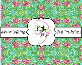 Printed Vinyl, Patterned Craft Vinyl and Heat Transfer Vinyl Pattern P546