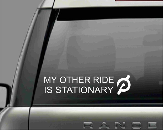 my other ride is stationary peloton