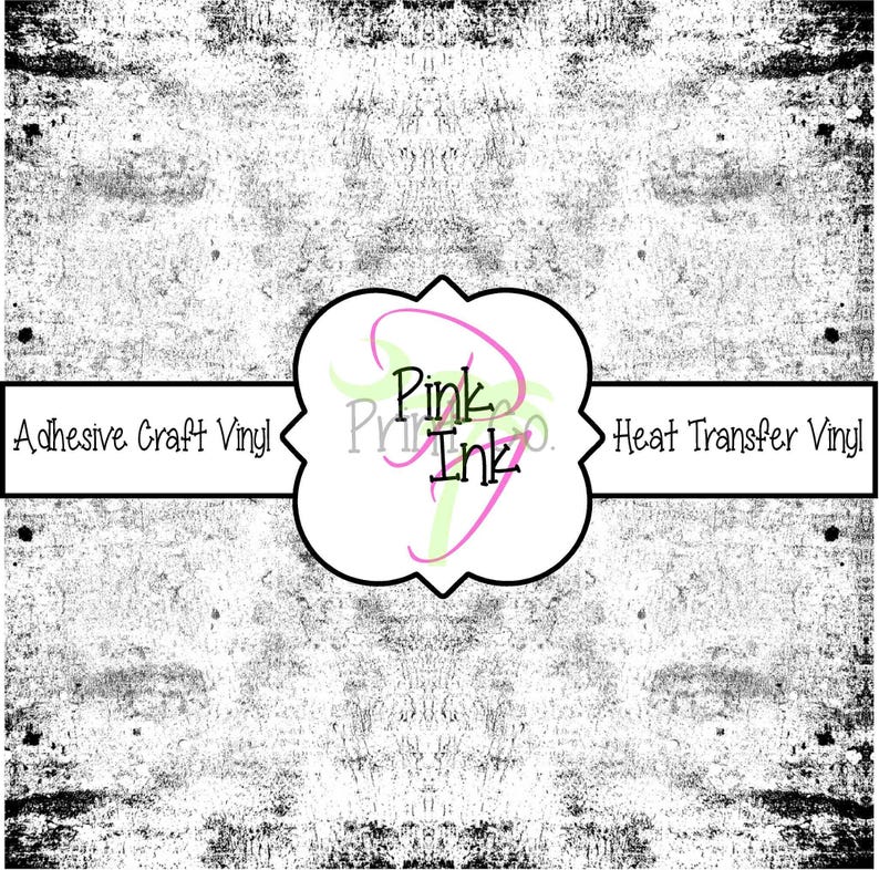 White Distressed Printed Vinyl/printed Heat Transfer Etsy