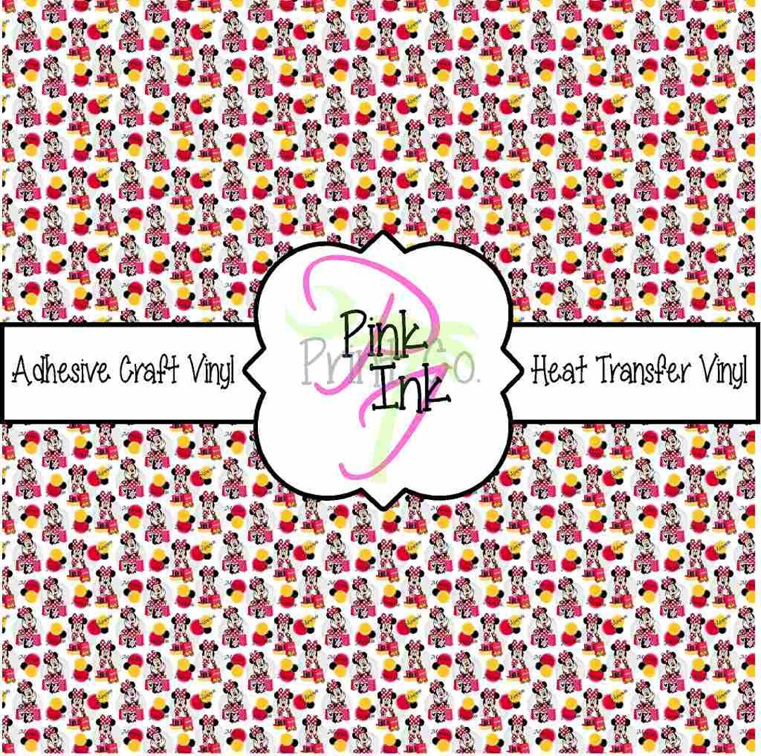 Character Printed Vinyl/printed Htv/patterned Htv/patterned Vinyl ...