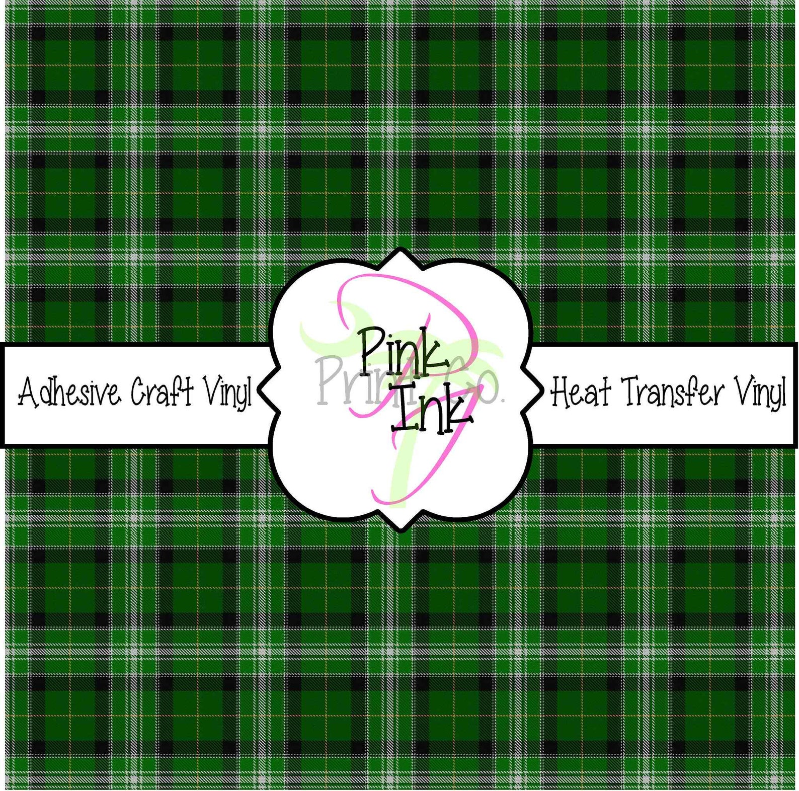 green plaid htv