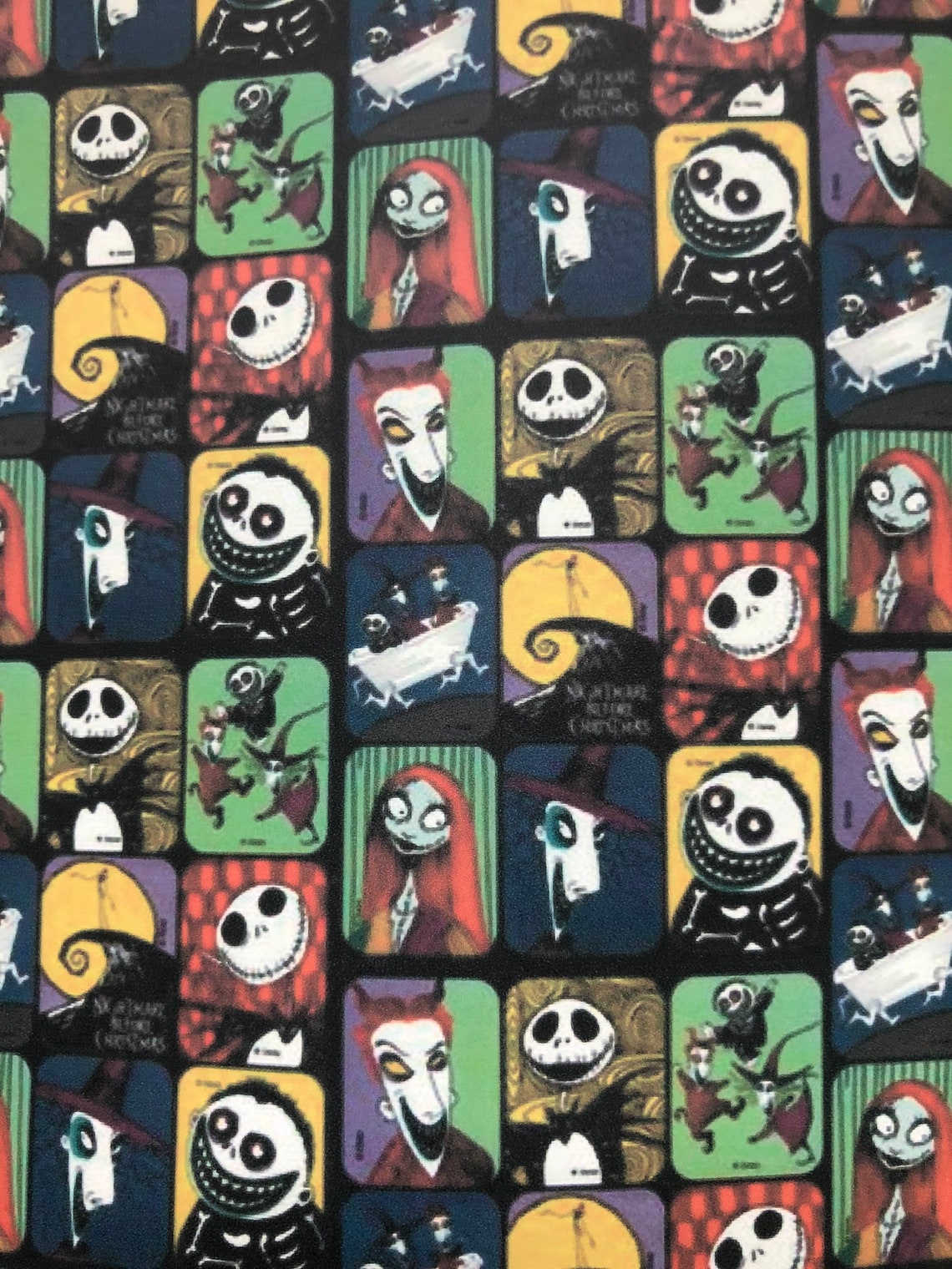 Nightmare Before Christmas Print Vinyl/Printed Heat Transfer | Etsy