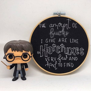 Bordado - Harry Potter, horcruxes, zero fodas