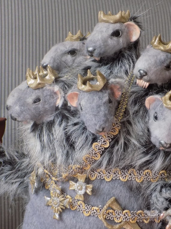 Seven Heads Rat King Mouse King From Nutcracker MADE to 