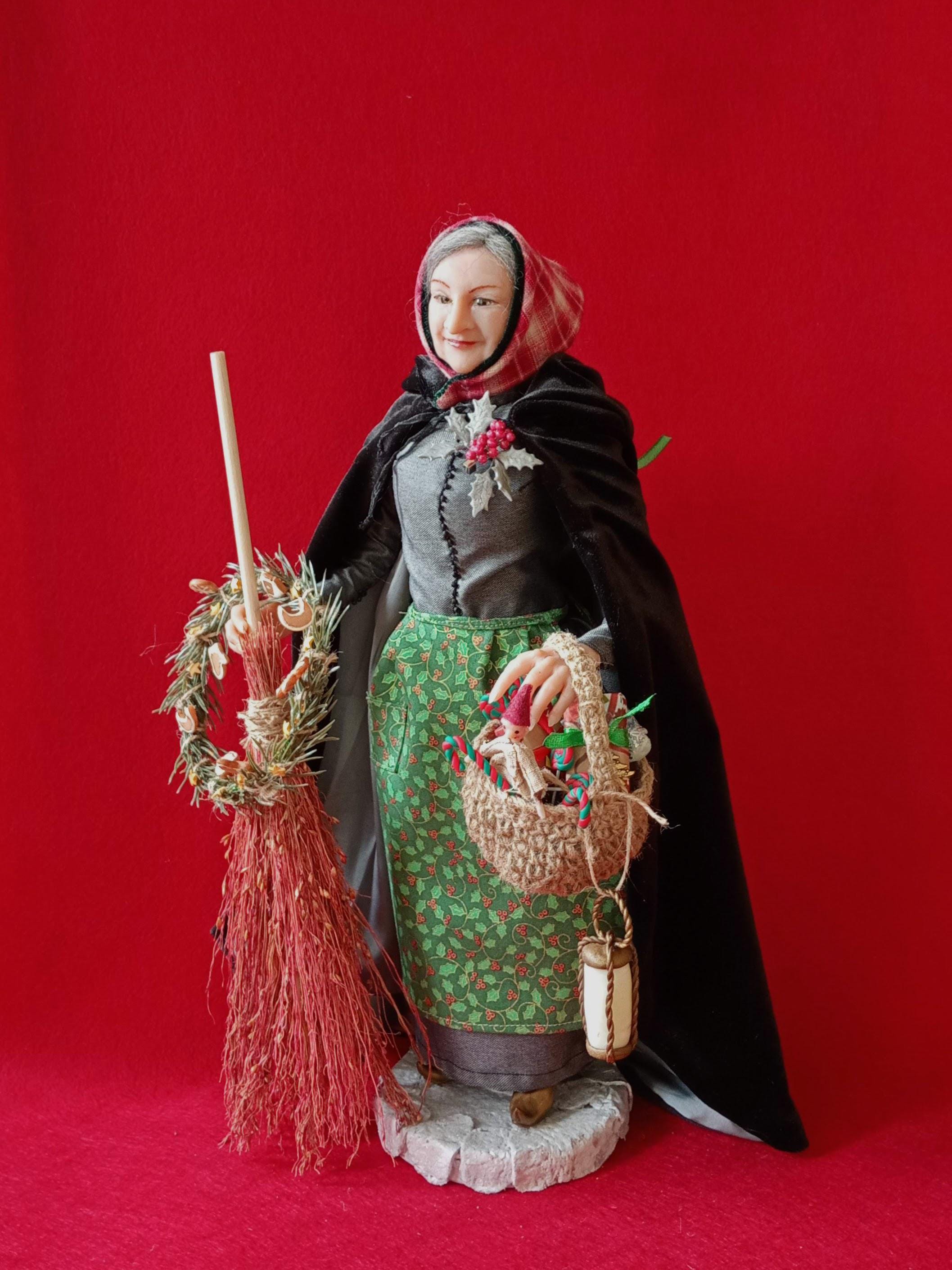 ラ・ベファーナ人形：イタリアのクリスマス魔女、オーダーメイド（16