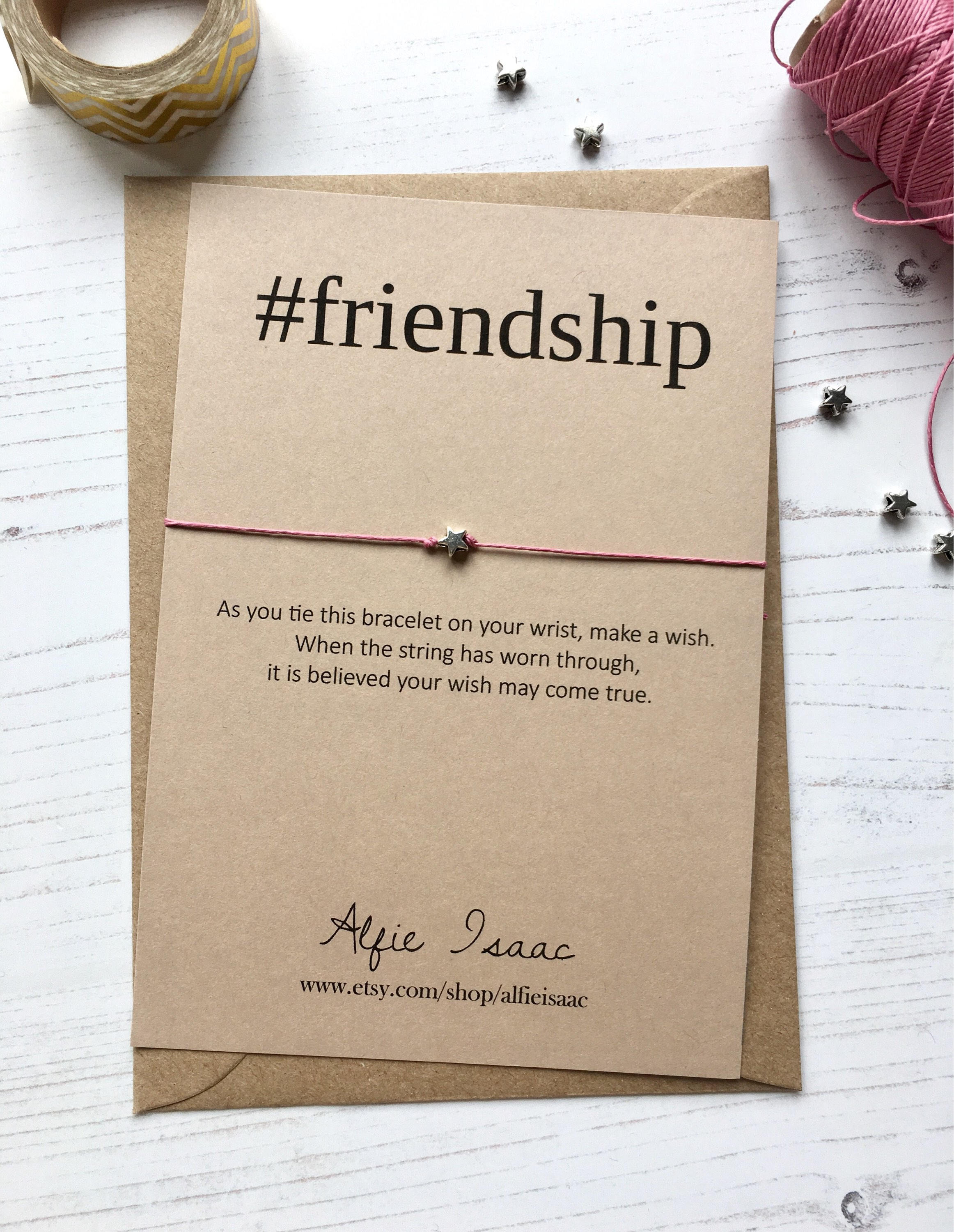 Friend wish bracelet deals