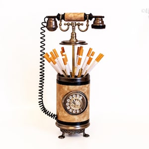 Lorxilar Portasigarette Vintage In Rame Portasigarette - Foto 8