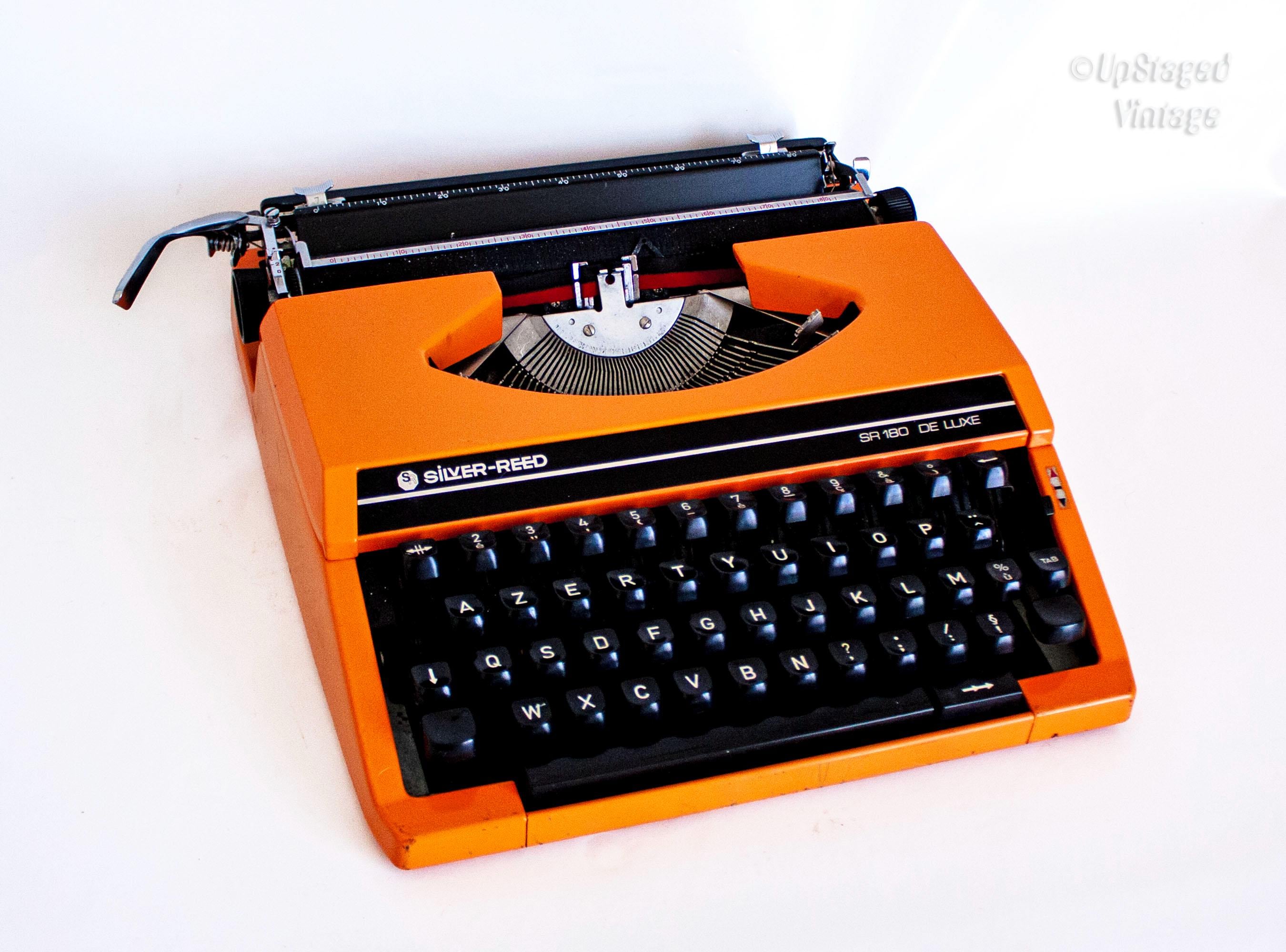 Silver reed typewriter - Etsy 日本
