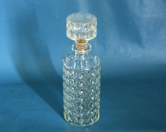 Vintage Dimple Whisky Decanter | 1984 LA Olympics Ceramic Bottle