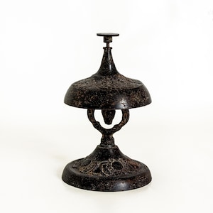Reception Bell French Antique Shop Hotel Front Desk Bell