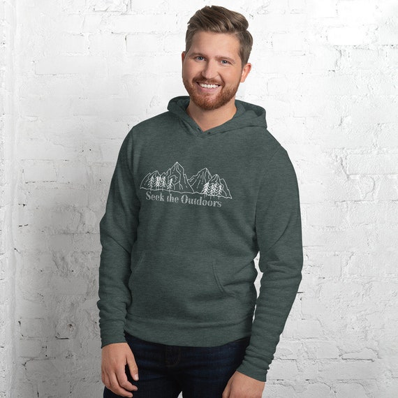 Seek The Outdoors Hoodie | Mountains & Nature Pullover