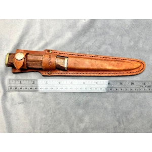 Sharp DF-60 Fillet Knife Leather Sheath Fishing Tool Fisherman image 2