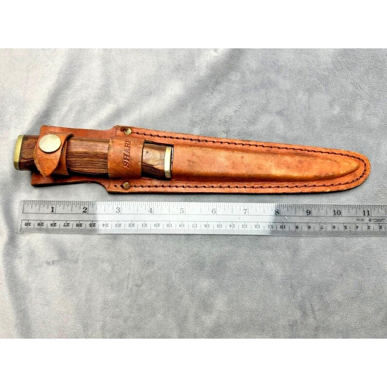 Sharp DF-60 Fillet Knife Leather Sheath Fishing Tool Fisherman image 2
