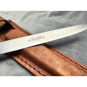 Sharp DF-60 Fillet Knife Leather Sheath Fishing Tool Fisherman image 5