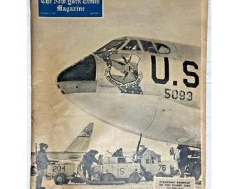 Vintage NY Times Magazine Dec 1 1957 – Strategic Air Command & Science Issue