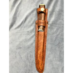 Sharp DF-60 Fillet Knife Leather Sheath Fishing Tool Fisherman image 14