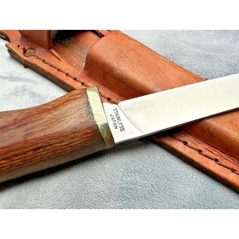Sharp DF-60 Fillet Knife Leather Sheath Fishing Tool Fisherman image 9