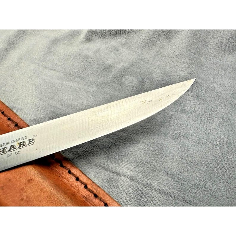 Sharp DF-60 Fillet Knife Leather Sheath Fishing Tool Fisherman image 4