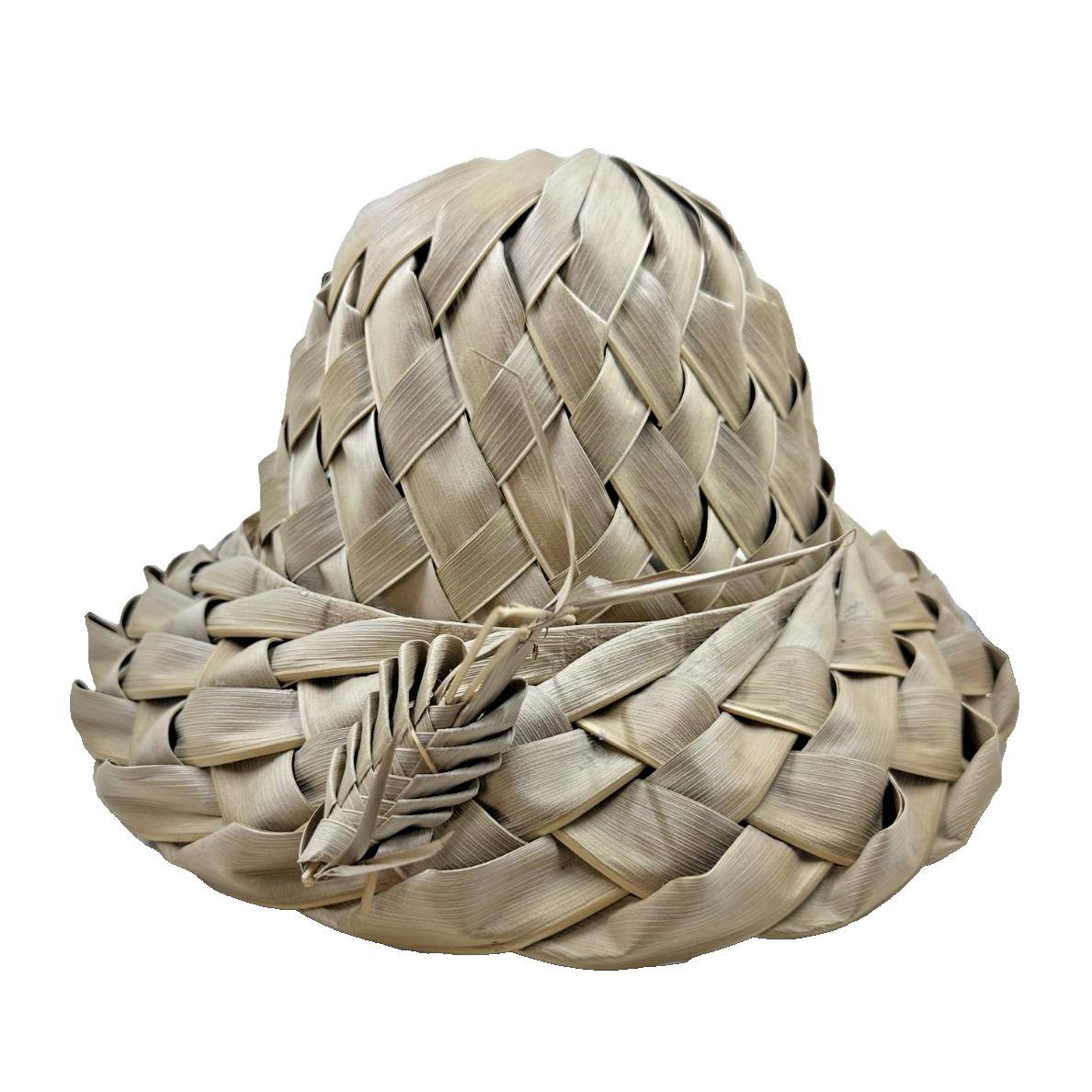 Asian Style Sun Hat Straw - Etsy display picture 3