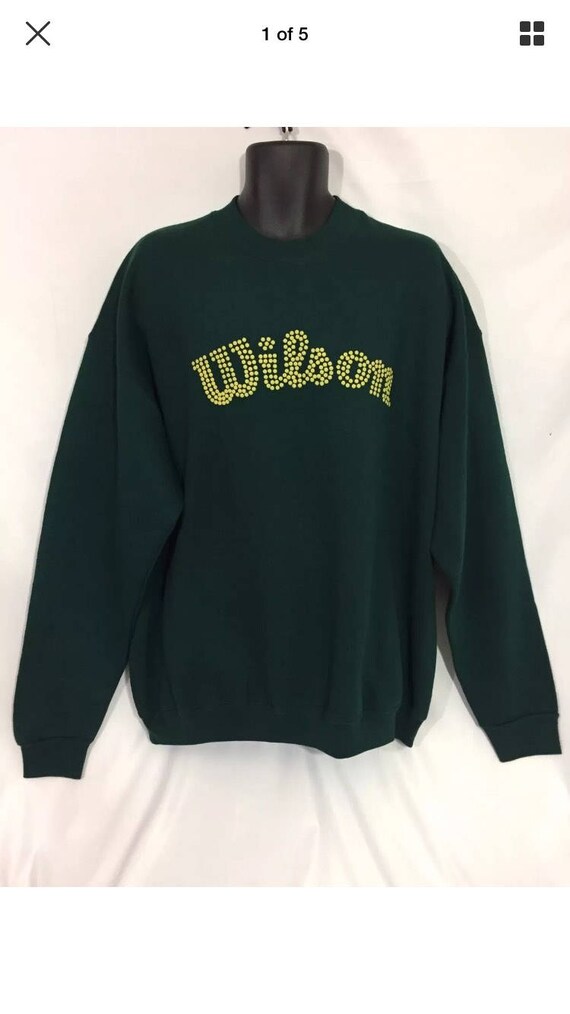 forest green crew neck sweatshirt