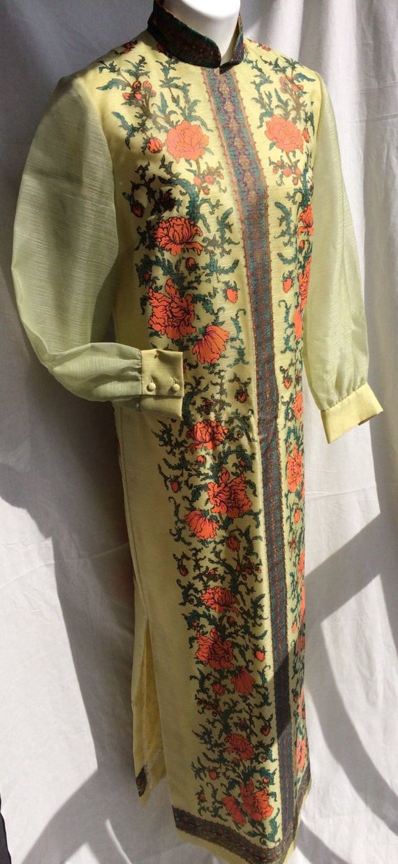 Alfred Shaheen 1970s Handprinted Tunic