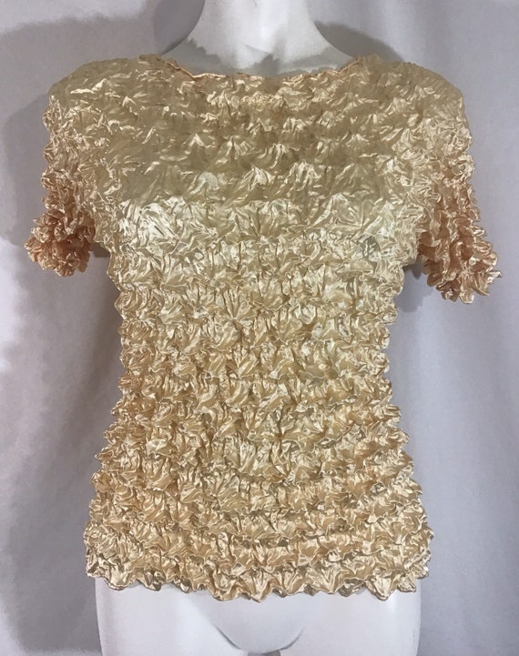 Vintage 90's Popcorn Shirt Short Sleeve Women's Iv