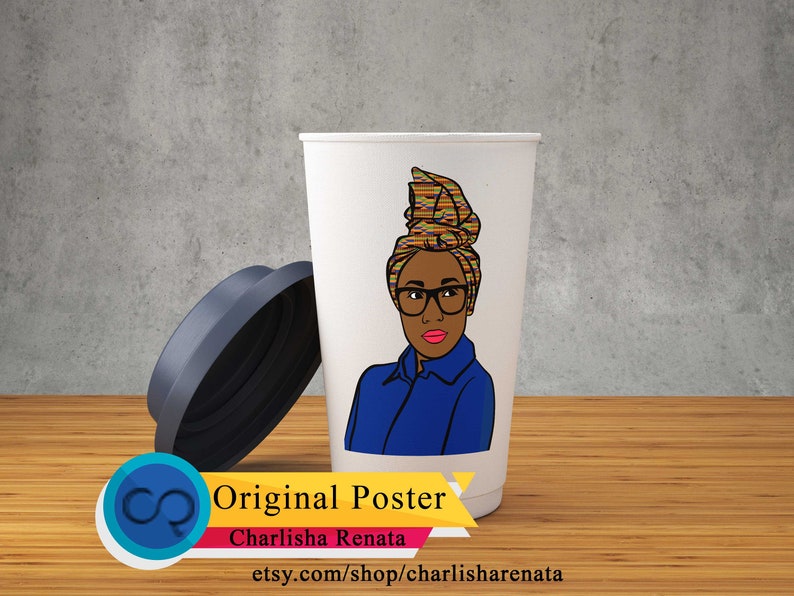 Download Eboni .svg dxf .jpg .pdf & .png Black woman Headwrap SVG ...