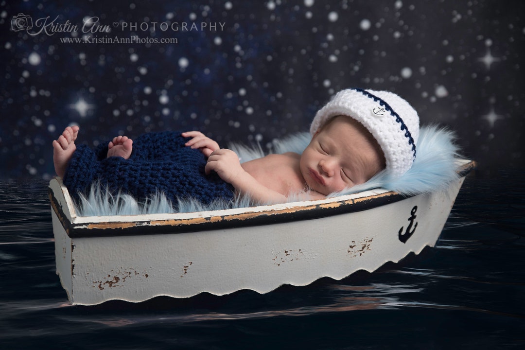 Sailor Hat Newborn Pants Pants and Hat Set Newborn Pants Photo Prop Etsy