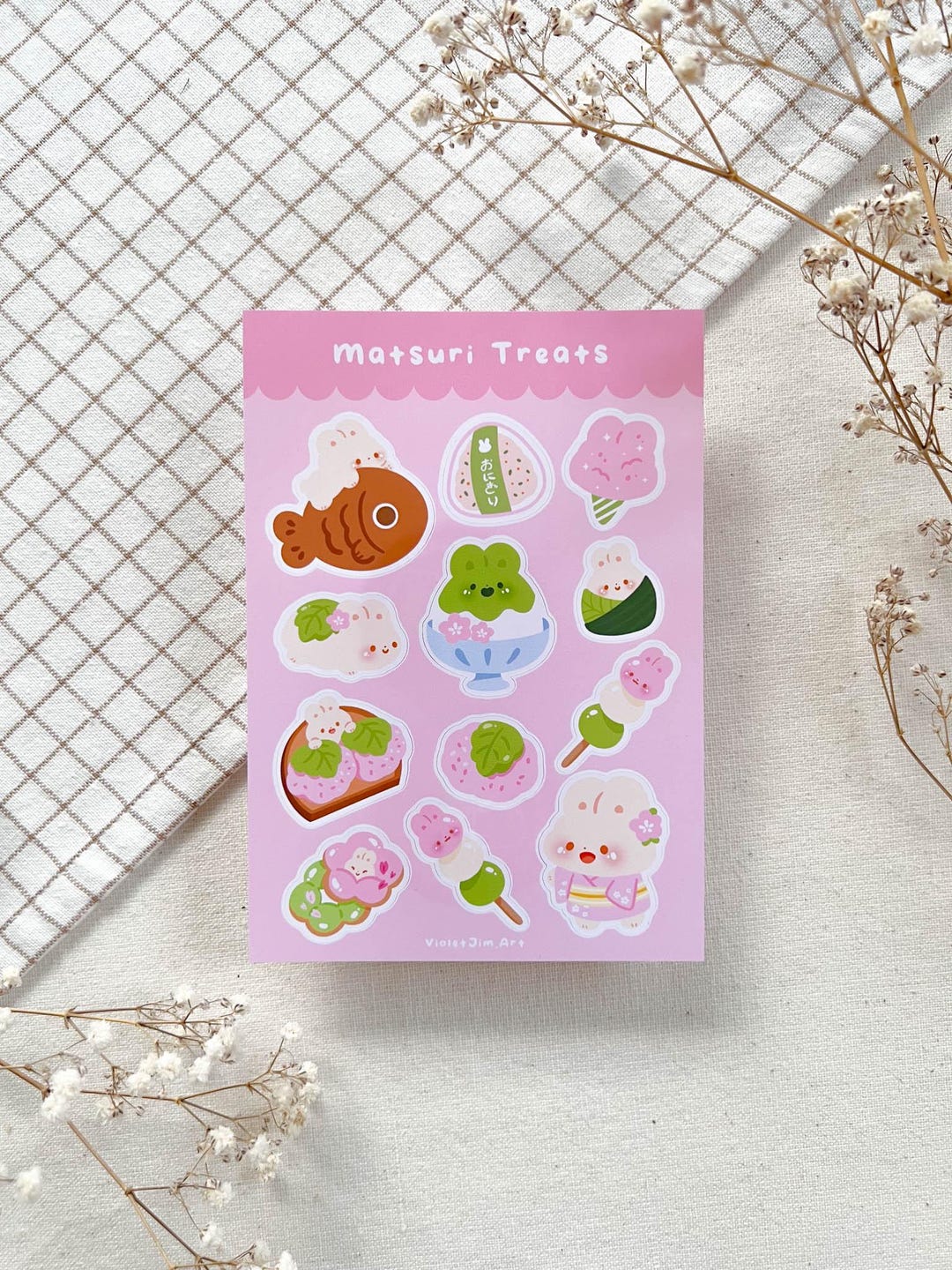 Bonbon Matsuri Treats Sticker Sheet - Etsy