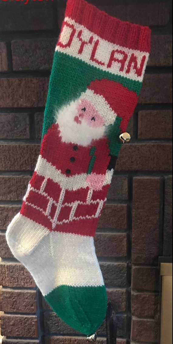 Vintage santa christmas stocking Clearance