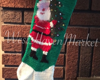 Hand Knit Christmas Stockings Kits