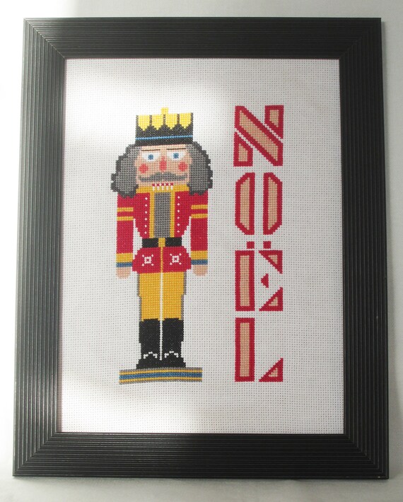 Nutcracker Christmas Cross Stitch Pattern Pdf Instant Etsy