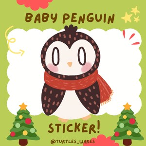 Sticker Pingouin Bbay