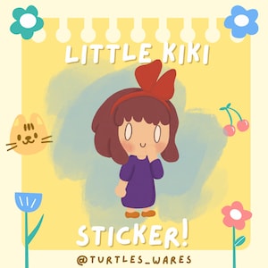 Kleiner Kiki Sticker